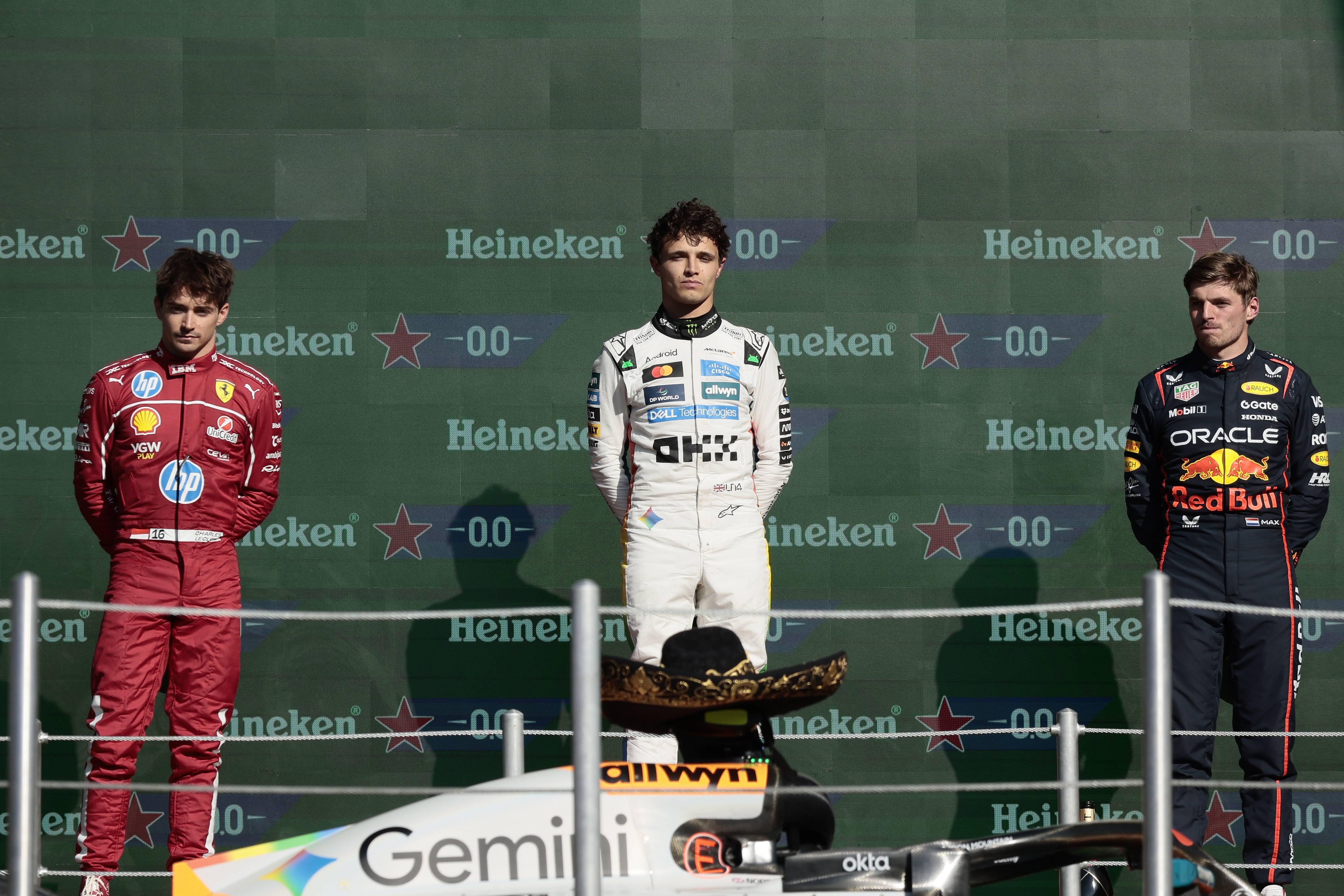 法拉利险胜威廉姆斯，诺里斯高光表现